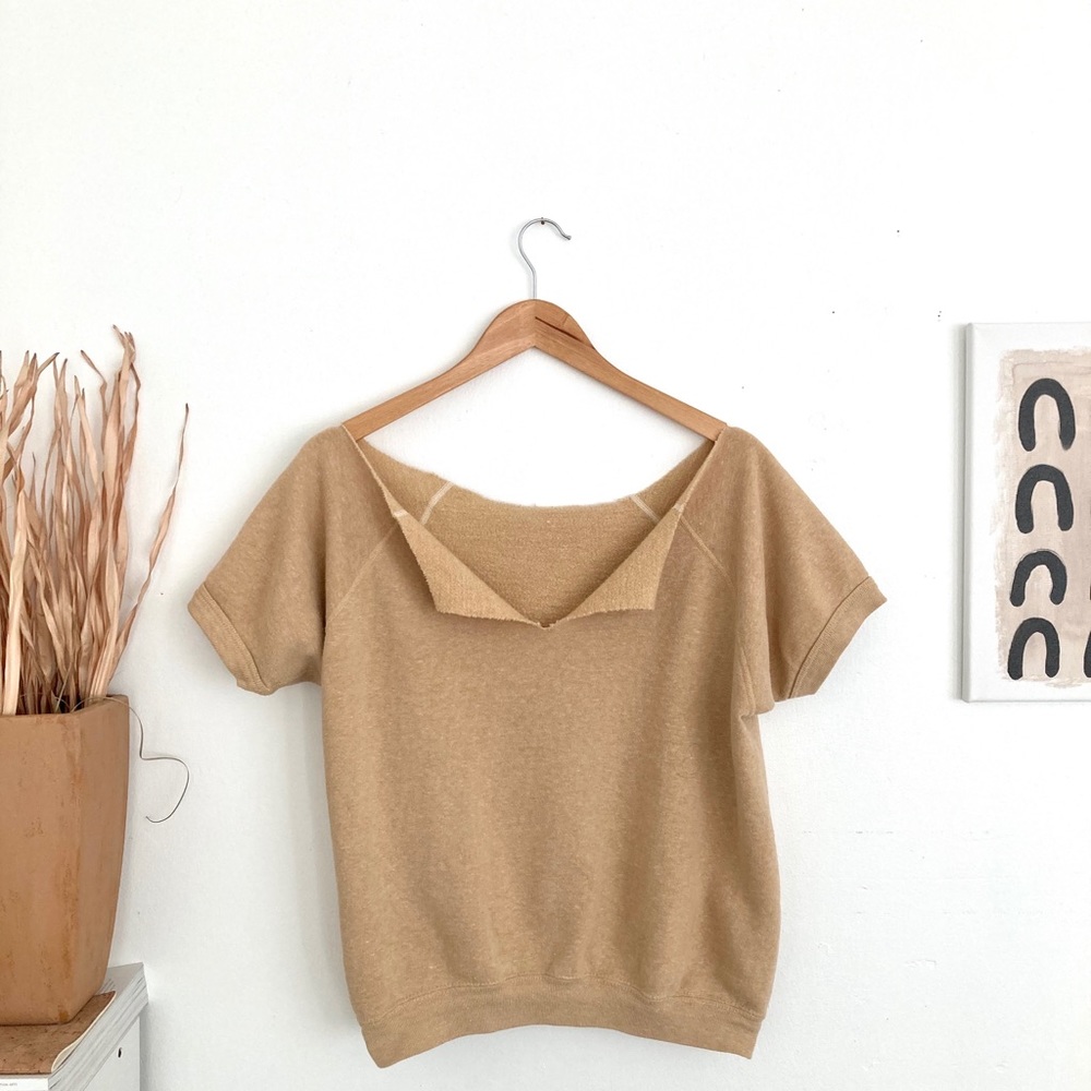 Vintage Cropped Short Sleeve Jersey